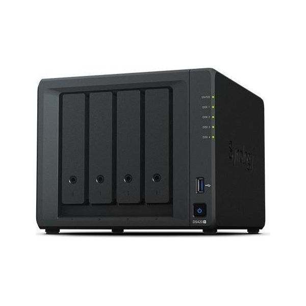 Synology Diskstation DS420+ Server Nas E Di Archiviazione Desktop Intel® Celeron® J4025 2 Gb DDR4 Nero-image