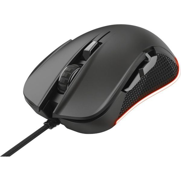 Trust Gxt 922 Ybar, Destra, Meccanico, Usb Tipo A, 7200 Dpi, Nero-image