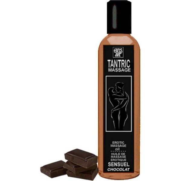 Eros-Art - Olio Naturale Per Massaggi Tantrici E Afrodisiaco Al Cioccolato 30 Ml-image