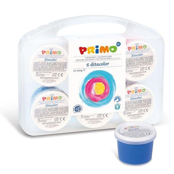 Primo 221TD100SP Pittura Lavabili Nero, Blu, Verde, Rosso, Bianco, Giallo-image