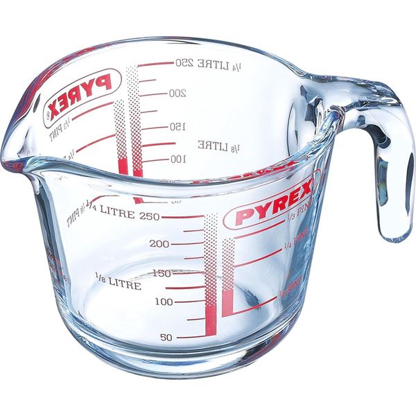 Pyrex 259B000 Bicchiere Dosatore 0,25 L Vetro-image