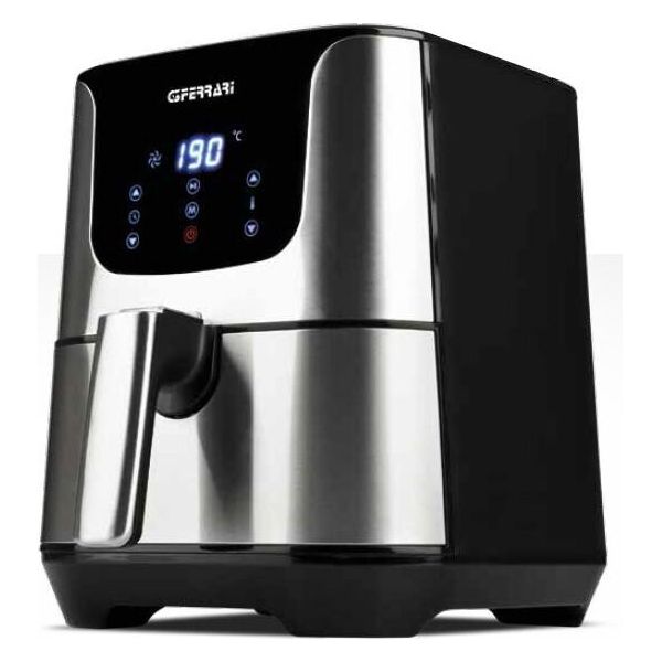 G3 Ferrari G10125 Friggitrice Ad Aria Calda Indipendente 1500 W Nero Argento-image