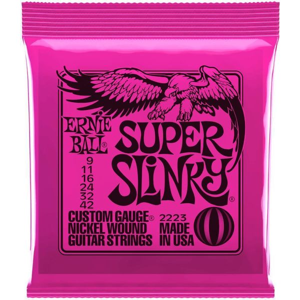 Ernie Ball Super Slinky Elettrico 6 Pz Acciaio Banjo-image