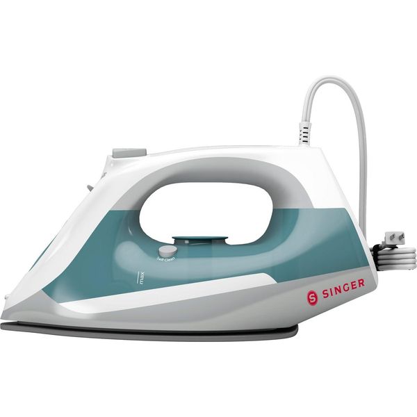 Singer Steam Choice 1.0 Ferro Da Stiro A Secco E A Vapore Ceramica 2200 W Colore Bianco-image