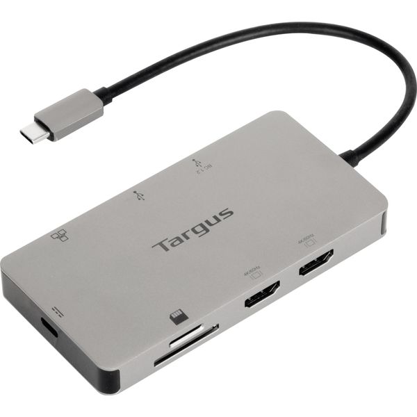 Targus DOCK423EU Replicatore Di Porte E Docking Station Per Laptop Cablato Usb 3.2 Gen 1 (3.1 Gen 1) Type-C Argento-image