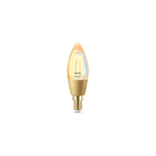 Wiz Lampadina Smart Filament Ambrata Dimmerabile Luce Bianca Da Calda A Fredda Attacco E14 25W Candela-image