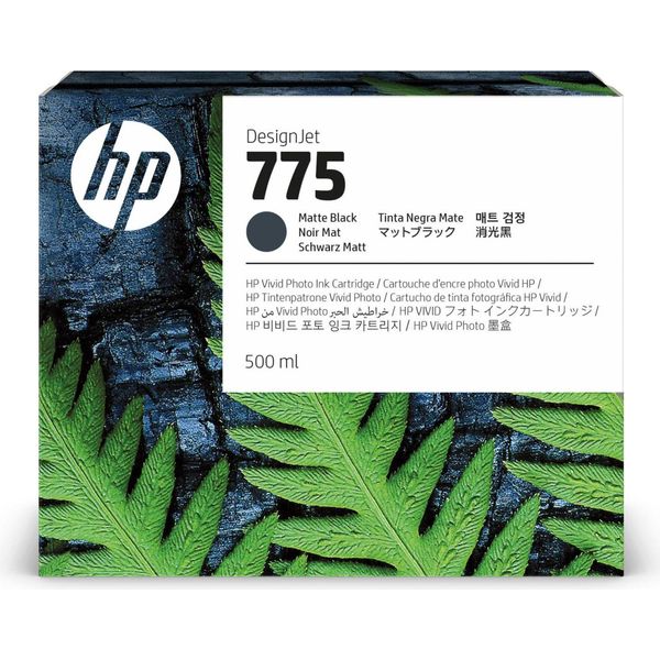 Hp 775 500 Ml Matte Black Ink Cartridge Cartuccia D'inchiostro 1 Pz Originale Resa Standard-image