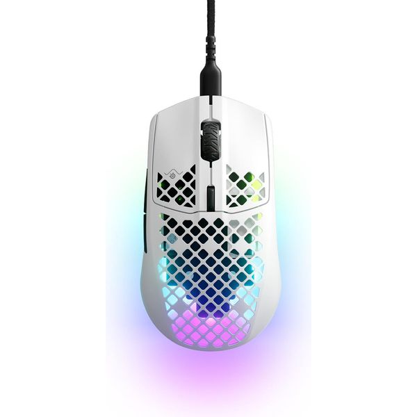 Steelseries Aerox 3 62603 Mouse Mano Destra Ottico Usb Tipoc 8500 Dpi 1 Ms Bianco-image