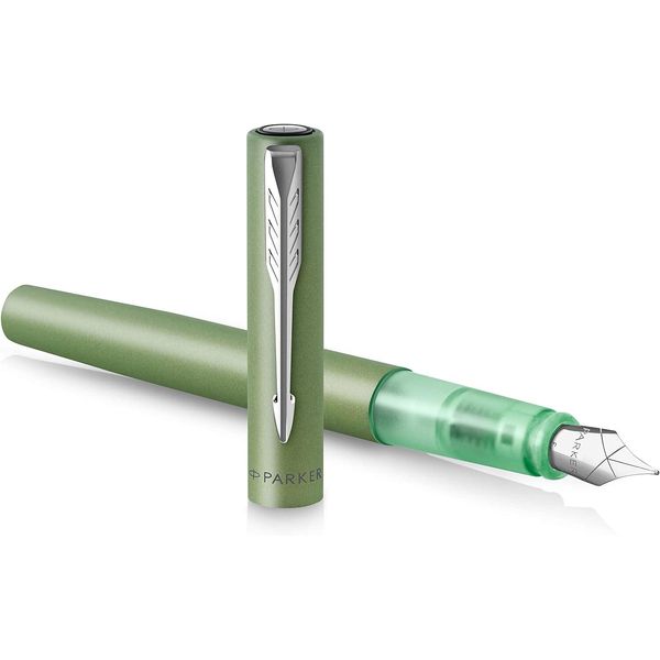 Parker Vector Xl Penna Stilografica Sistema Di Riempimento Della Cartuccia Verde 1 Pz-image
