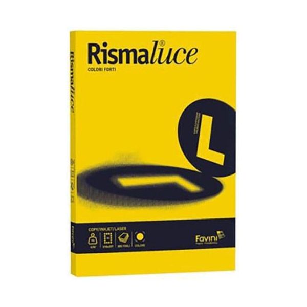 Favini Rismaluce Carta Inkjet A4 (210X297 Mm) 100 Fogli Giallo-image