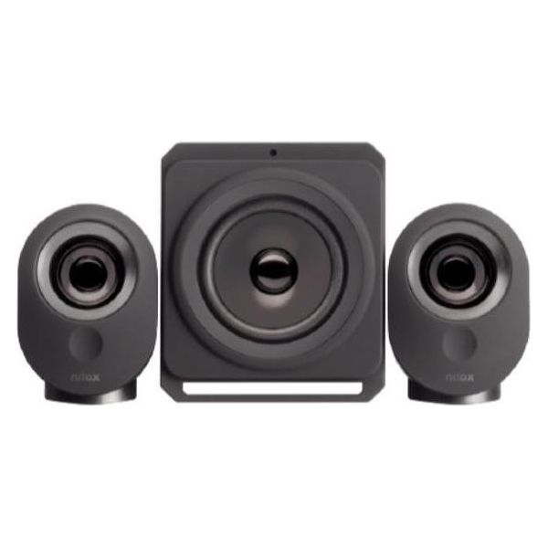 Nilox NXAPC04 Set Di Altoparlanti 35 W Pc/Pc Portatile Nero 2.1 Canali Bluetooth-image