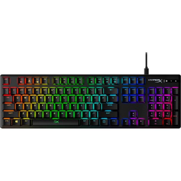 Hyperx Alloy Origins – Tastiera Meccanica Da Gaming – Hx Red (Layout Usa)-image