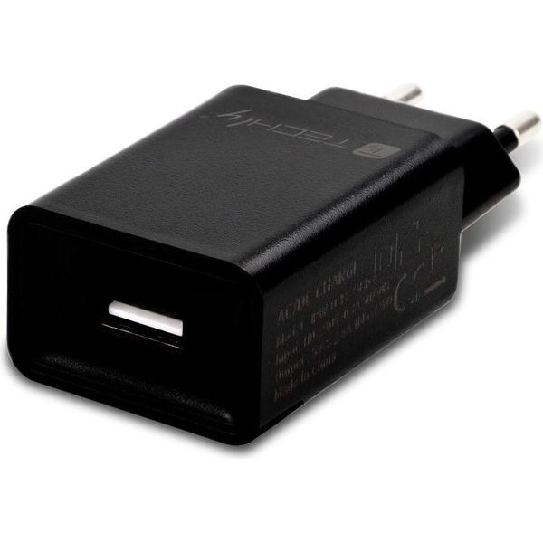 Techly Caricatore Alimentatore Usb A Da Muro 5V 2.4A Per Smartphone O Tablet-image