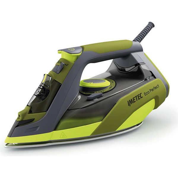 9017 Imetec B08V11MR92 Ferro Da Stiro Eco Perfect 2400W Serbatoio 300ML Grigio Verde-image