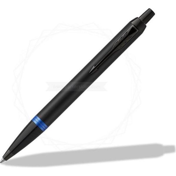 Parker 2172941 Parker Im Vibrant Rings Marine Blue Kugelschreiber M-image