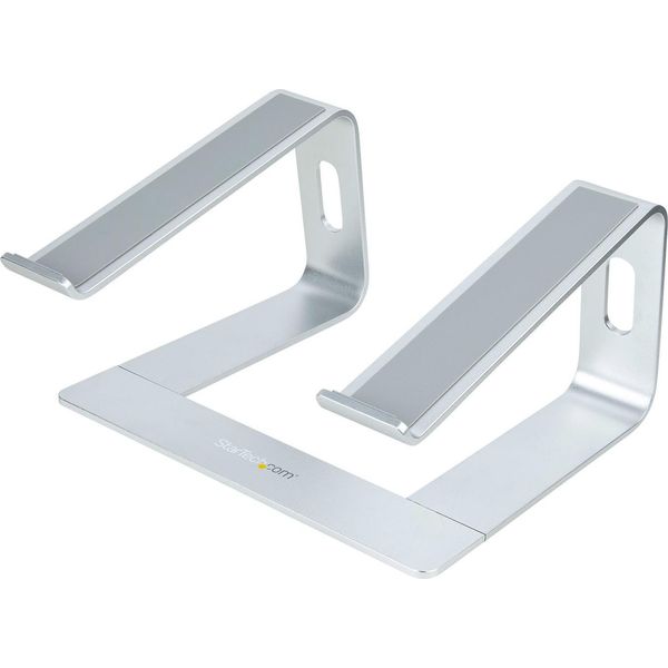 Startech LAPTOP-STAND-SILVER Supporto Rialzo Per Laptop Notebook 17 Pollici Argento-image