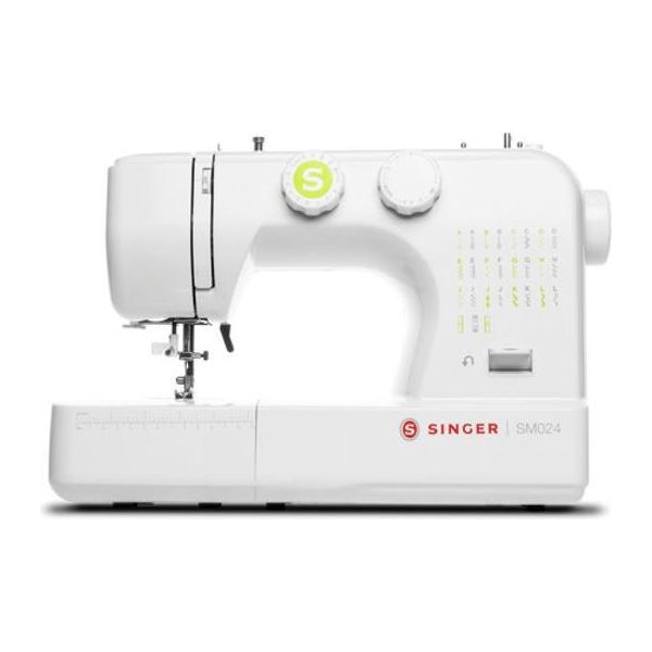 Singer SM024 Macchina Da Cucire Elettrica Bianco Verde-image