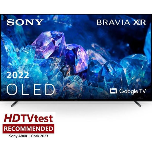 Sony XR-77A80K 77 Pollici Bravia Xr Oled 4K Ultra Hd Smart Tv Nero Modello 2022-image