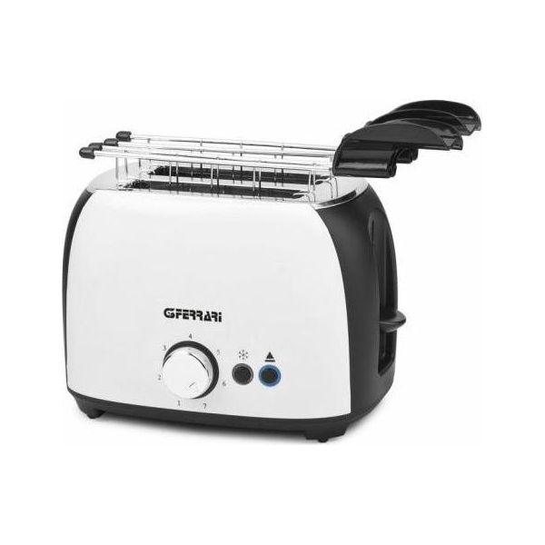 G3 Ferrari G10033 Grantoast Tostapane 2 Funzioni 800 W Bianco-image