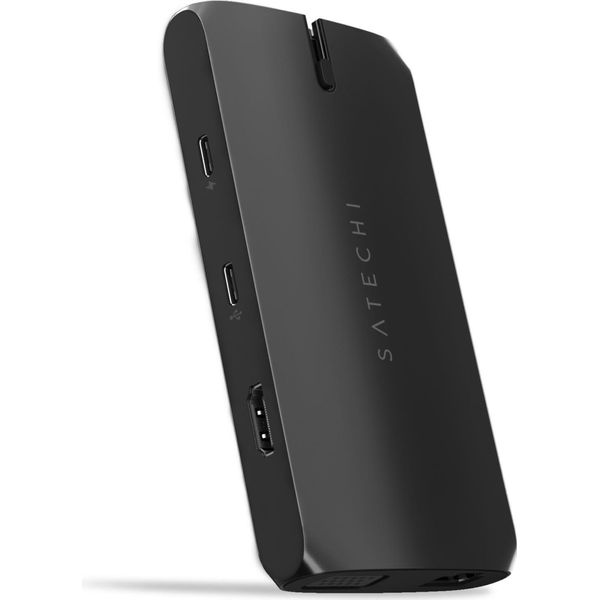 Satechi ST-UCMBAK Replicatore Di Porte E Docking Station Per Laptop Cablato Usb 3.2 Gen 2 (3.1 Gen 2) Type-C Nero-image
