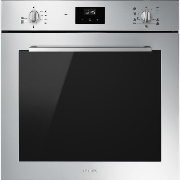Forno Smeg SF6400TVX Termoventilato Da Incasso 70 L Classe A Acciaio Inossidabile-image
