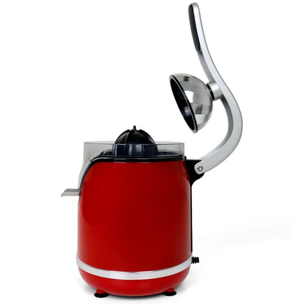 Jata JEEX1059 Spremiagrumi Spremiagrumi Manuale 160 W Rosso, Acciaio Inox-image
