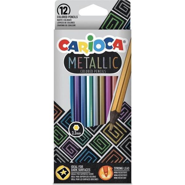 Carioca 43164 Pastello Colorato Multicolore 12 Pz-image