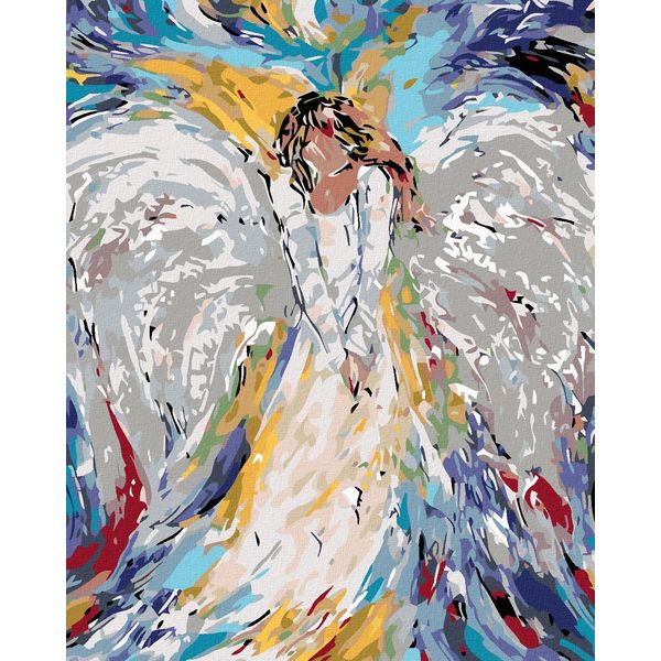 Zuty - Quadro Diamante - Donna Angelo, 40X50 Cm, Senza Cornice E Senza Tela Chiusa-image