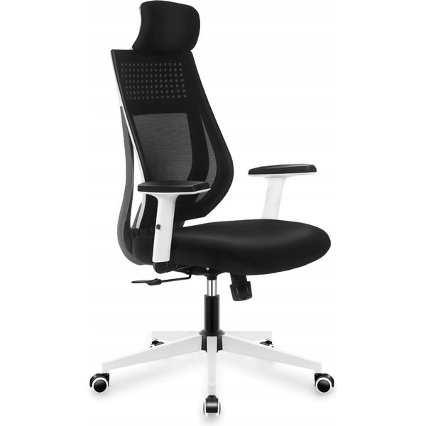 Mark Adler Manager 3.9 Sedia Ergonomica Per Ufficio Supporto Lombare Regolabile Braccioli Poggiatesta Fino A 130 Kg Nero-image