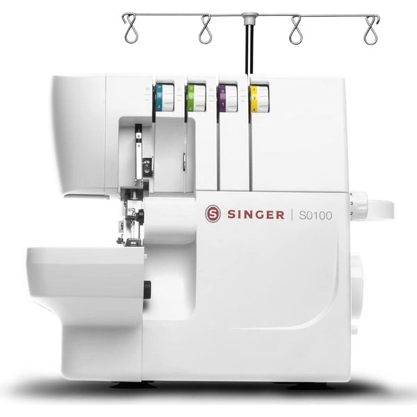 Macchina Da Cucito Singer S0105 Portatile Elettrica Bianco-image