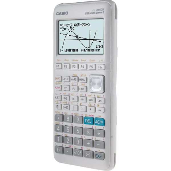 Casio Fx-9860Giii Calcolatrice Tasca Calcolatrice Grafica Bianco-image