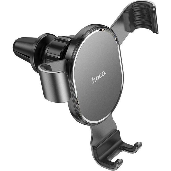 Hoco Supporto Per Auto A Gravità Adatto Per Griglia Di Ventilazione CA56 Plus Metallo Nero-image