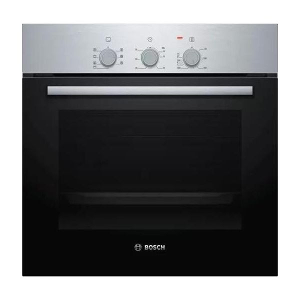 Bosch Serie 2 HBF011BR0 Forno Elettrico 66 L 3300 W A Nero Acciaio Inossidabile-image