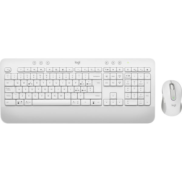 Logitech Signature MK650 Combo For Business Tastiera Mouse Incluso Bluetooth Qwerty Italiano Bianco-image