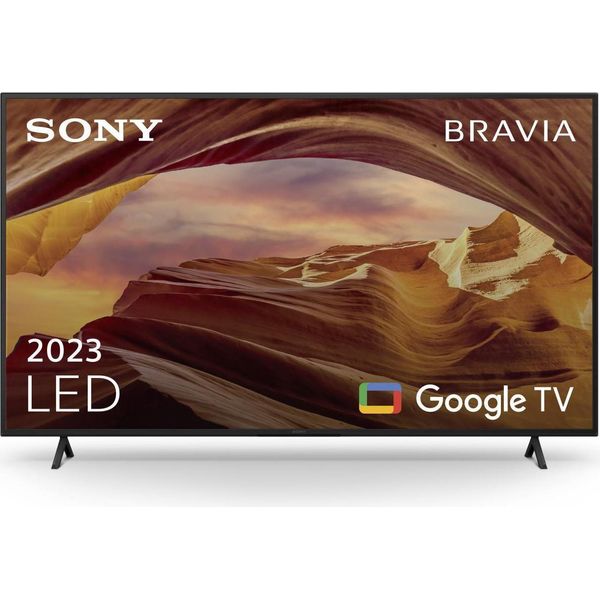 Sony Bravia KD-75X75WL Smart Tv Led 4K Hdr Google Tv Eco Pack Bravia Core Narrow Bezel Design Nero-image