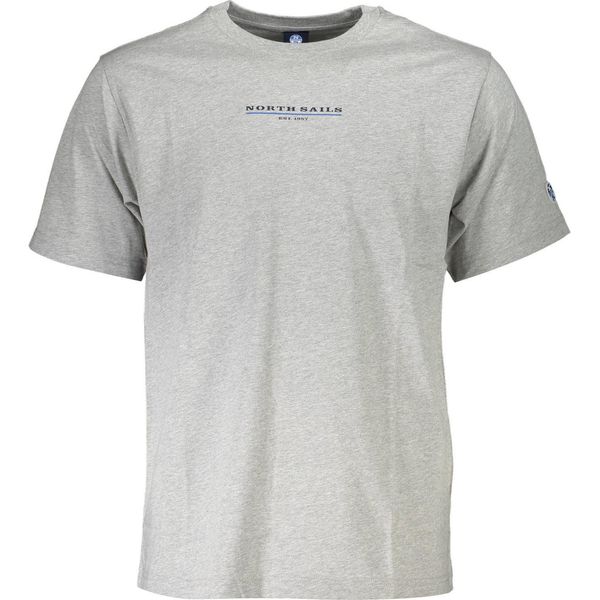 North Sails T-SHIRT SHORT-SARM Uomo Grigio : Colore - Grigio, Taglia - M Taglia: M Colore: Grigio-image