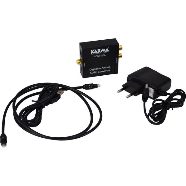 Karma Italiana Conv 3DA Convertitore Audio Nero-image