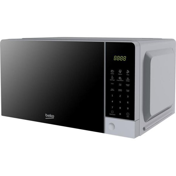 Beko MOC201103S Forno A Microonde Superficie Piana 20 L 700 W Acciaio Inossidabile-image