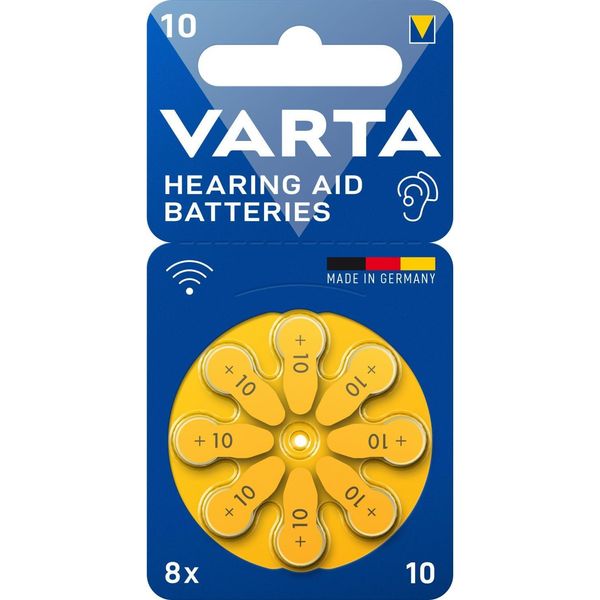Varta 4043752393729 Batteria Per Uso Domestico Batteria Monouso 10 Zinco-Aria-image