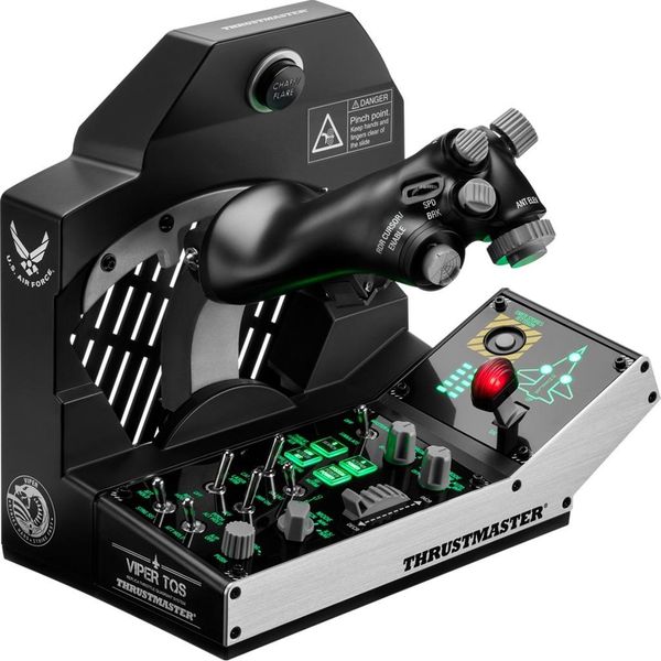 Thrustmaster Viper Tqs Mission Pack Nero Joystick Usb + Leva Di Controllo Motore Pc-image