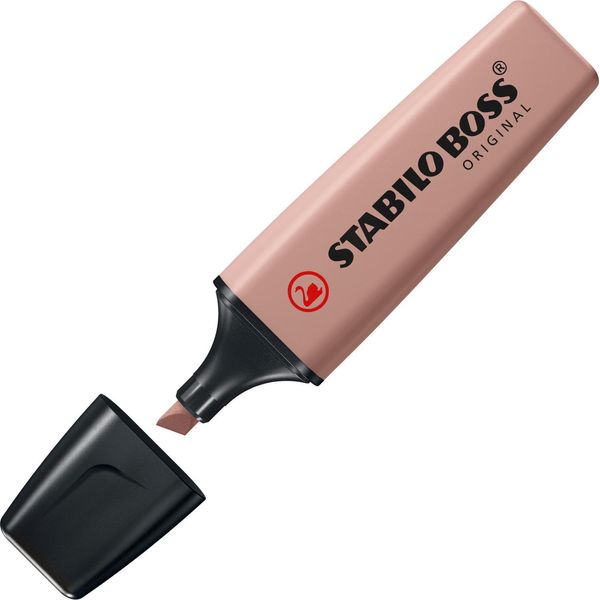Stabilo Boss Original Naturecolors Evidenziatore 10 Pz Punta Smussata Marrone-image