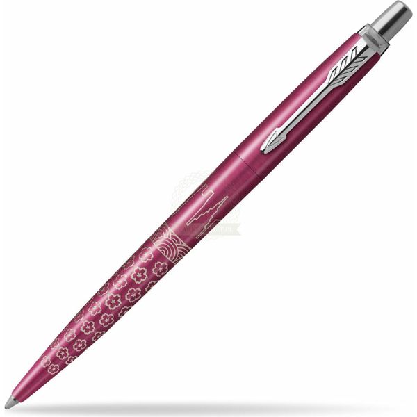 Parker 2198195 Parker Biro Retrattile Jotter Tokyo, Rosa Metallizzato-image