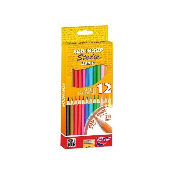 Koh-I-Noor DH3312 Pastello Colorato Multi 12 Pz-image