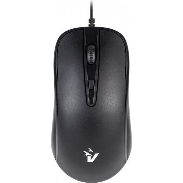 Vultech MOU-978 Mouse Ottico Ambidestro Usb 2.0 Con Filo 1200 Dpi Nero-image