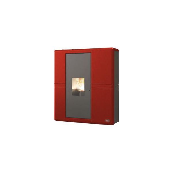 Cola Termo Lorene Ermetica Libera Installazione A Legna Bordeaux-image