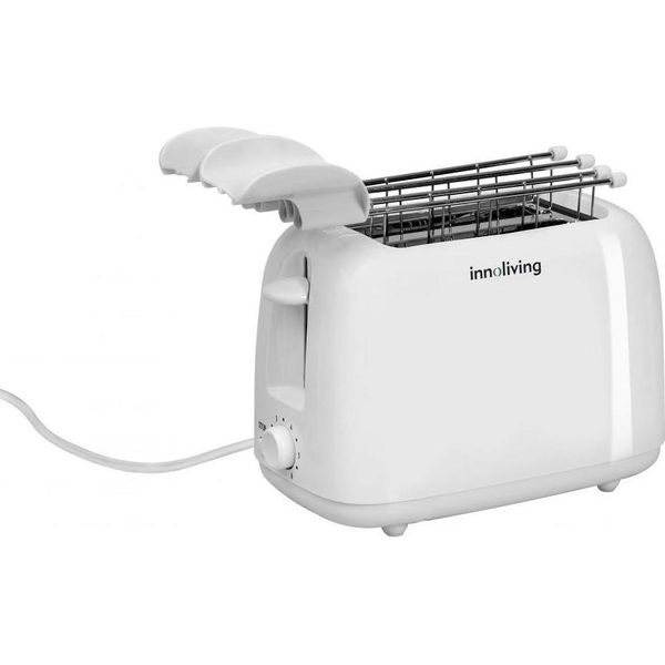 Innoliving INN-742 Tostapane 2 Fette 750W 6 Livelli Di Doratura Bianco-image
