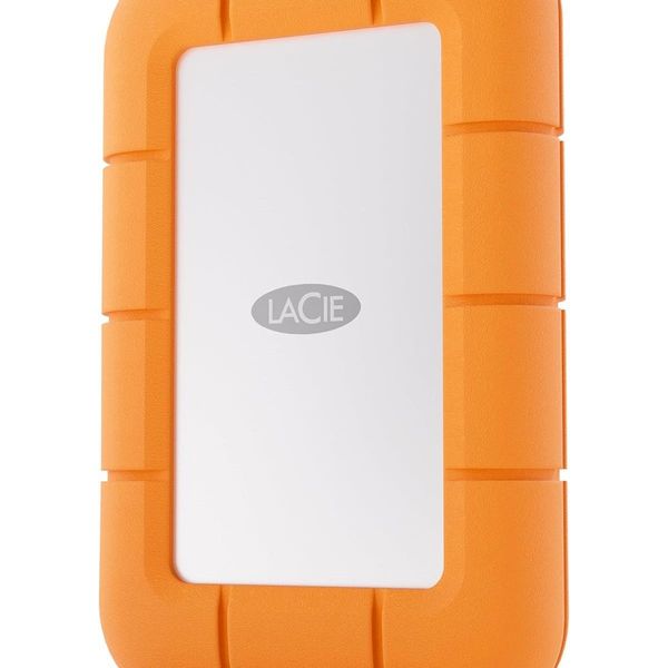 Lacie STMF4000400 Unità Esterna A Stato Solido 4 Tb Usb Tipo-C Usb 3.2 Gen 2X2 Grigio, Arancione-image
