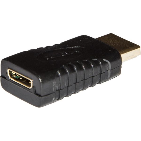 Link Accessori LKADAT53 Adattatore Per Inversione Del Genere Dei Cavi Hdmi Type A (Standard) Hdmi Type C (Mini) Nero-image