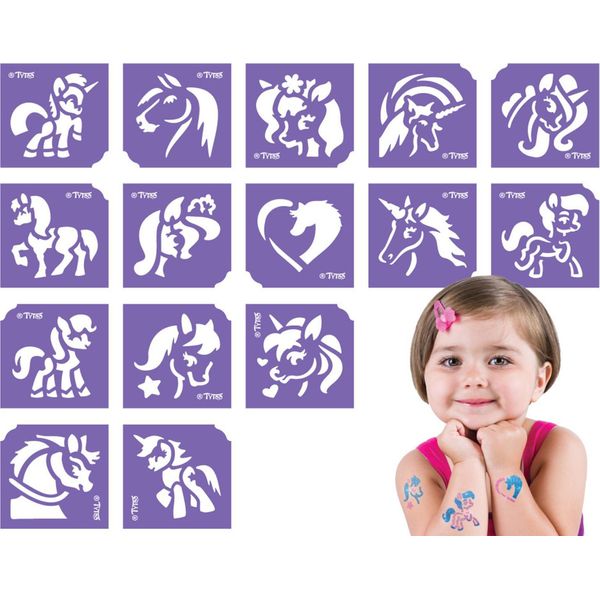 Tytoo. Set Di Stencil Per Tatuaggi-image