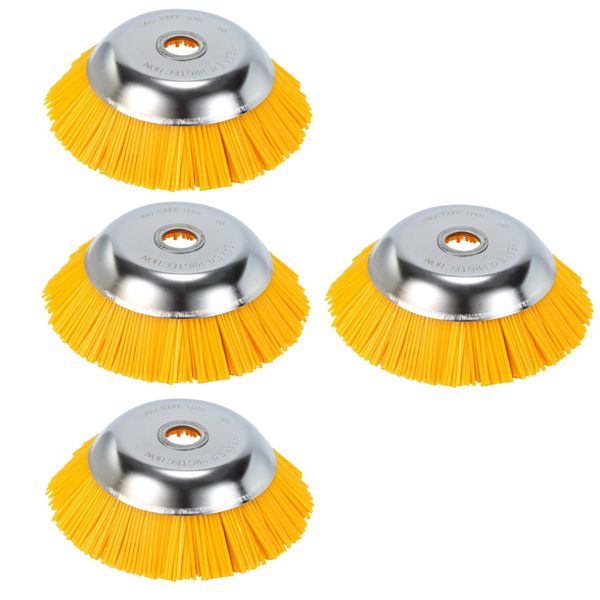 Hengda Spazzola Per Erbacce 4 Nylon 25,4X200Mm Attacco Per Decespugliatore Stihl Decespugliatore 8 Pollici-image